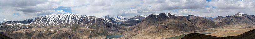 Panorama Khargush Pas Tajikistan by Daan Kloeg