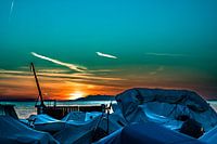 Lido di Tarquinia sunset.