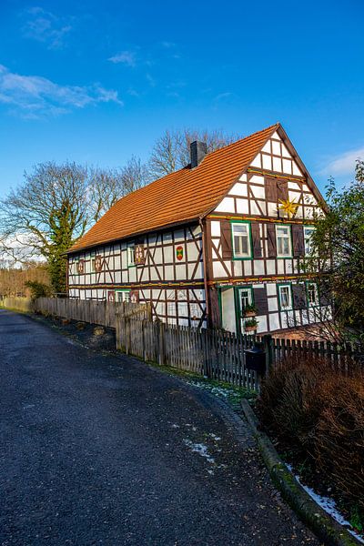 Winterwanderung durch die schöne Vorderrhön von Oliver Hlavaty