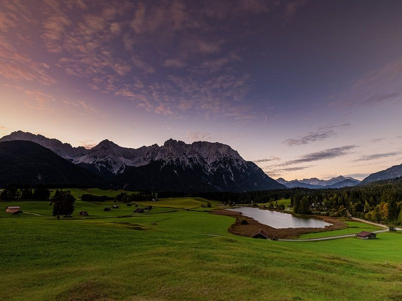 Une ambiance idyllique. Ambiance matinale au Karwendel - Idyllique ochtendstemming in het Karwendel par Christina Bauer Photos