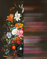 Blumenstillleben, Original (1670) von Jan Davidsz de Heem