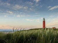 The blue hour on the Texel coast