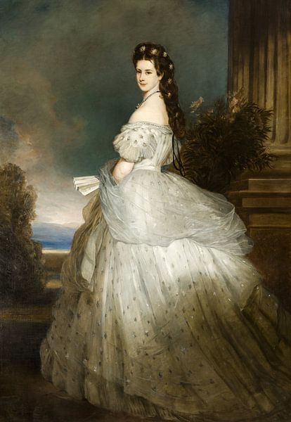 Franz Xaver Winterhalter, Kaiserin Elisabeth (Sisi) par Atelier Liesjes