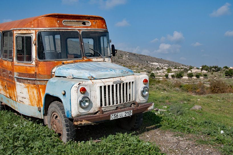 Old bus in Nagorno Karabach (Armenia) by Anne Hana