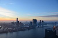 Early winter morning in Rotterdam 