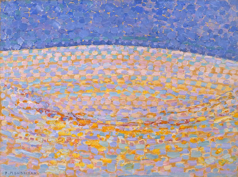 Düne III, Piet Mondrian von Meisterhafte Meister