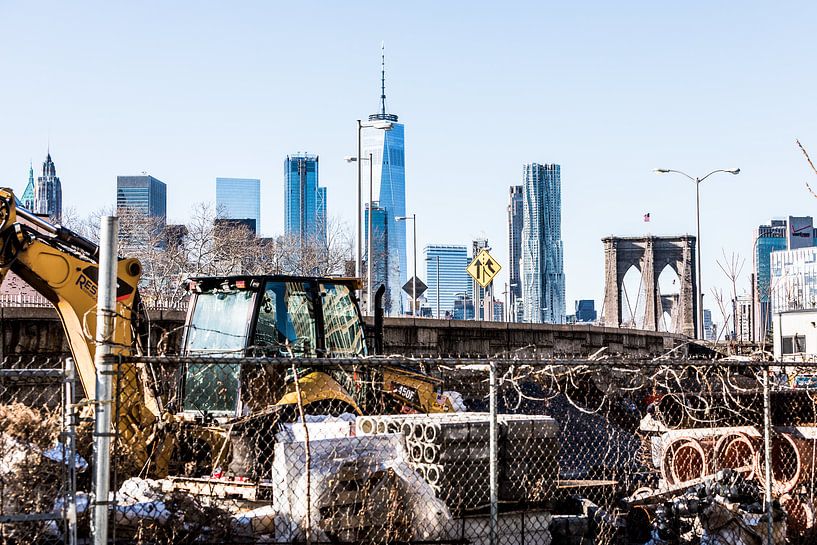 Blick auf Manhattan von Eric van Nieuwland