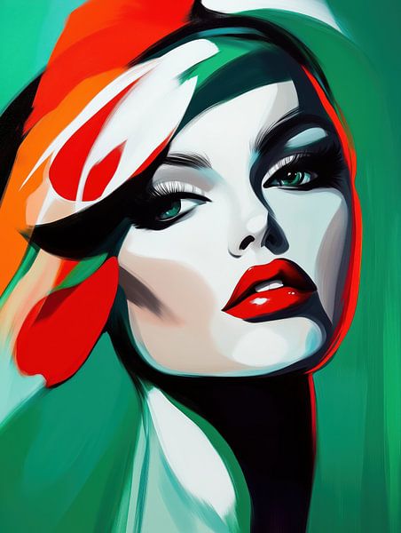 Women's portrait by Imagine