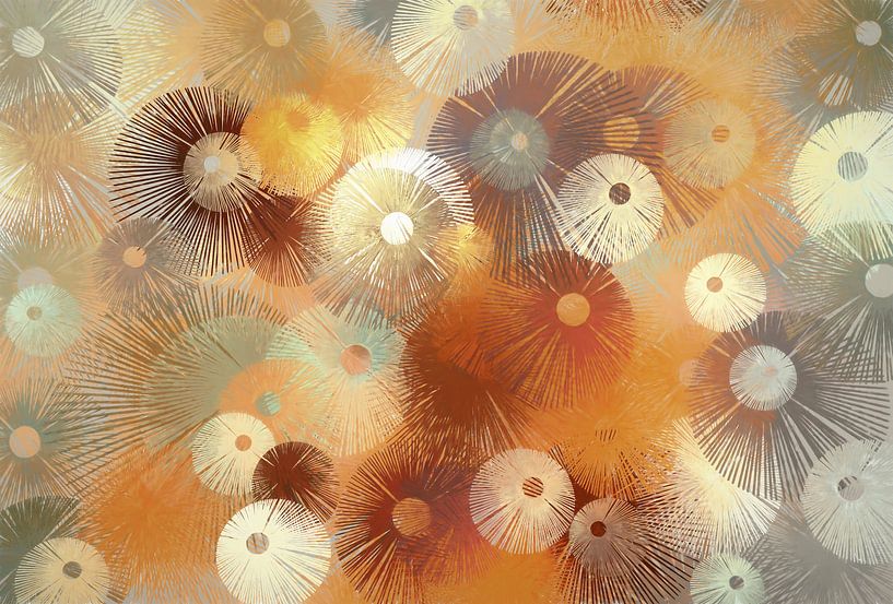 Abstract composition 744 by Angel Estevez