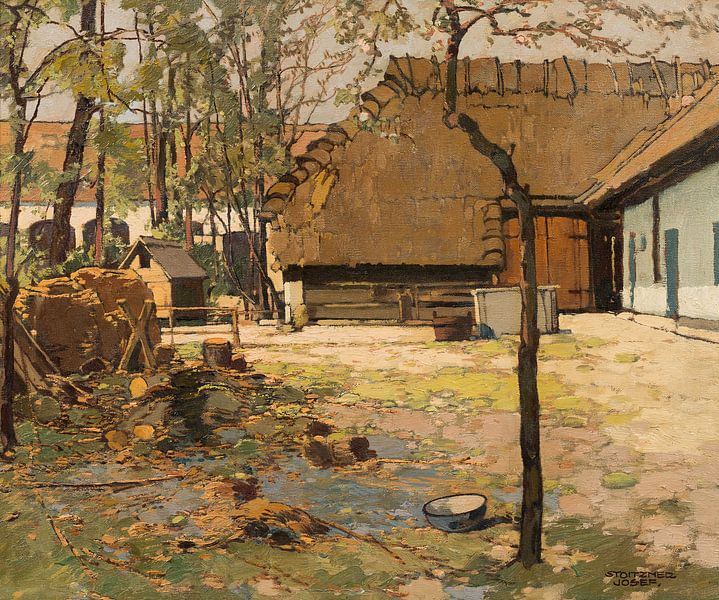 Josef Stoitzner, Farmhouse in Lower Austria, ca 1930 by Atelier Liesjes