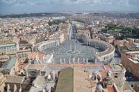 Vue sur Rome depuis la basilique Saint-Pierre