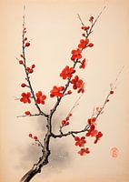 Sakura à l'aquarelle