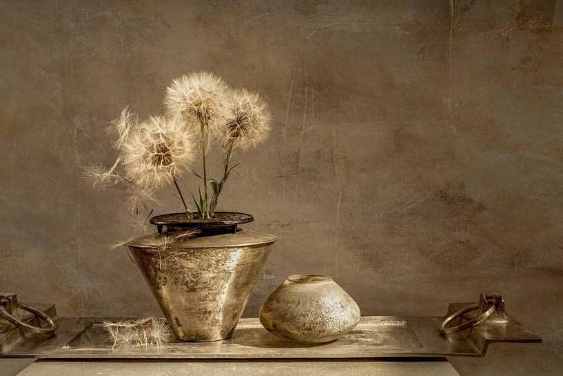 Still life with lint balls. by Alie Ekkelenkamp