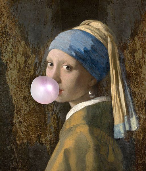 girl with the pearl earring by Antje van Deursen