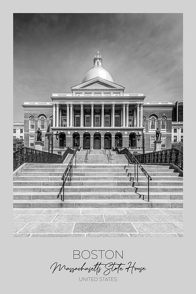 In focus: BOSTON Massachusetts State House by Melanie Viola