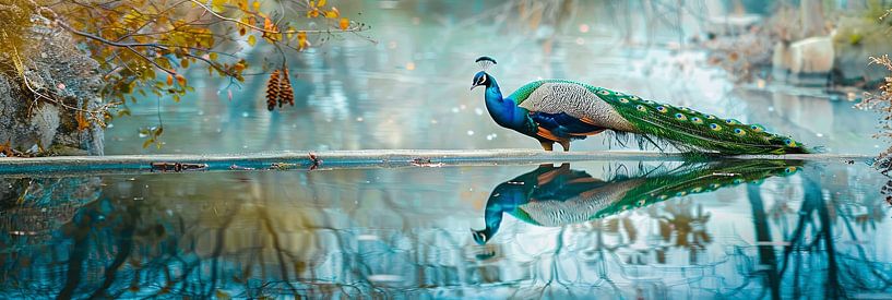 Paon par Poster Art Shop