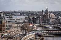Amsterdam up high.