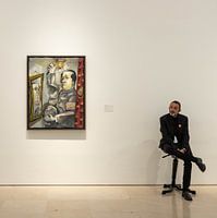 Supporter au musée Picaso