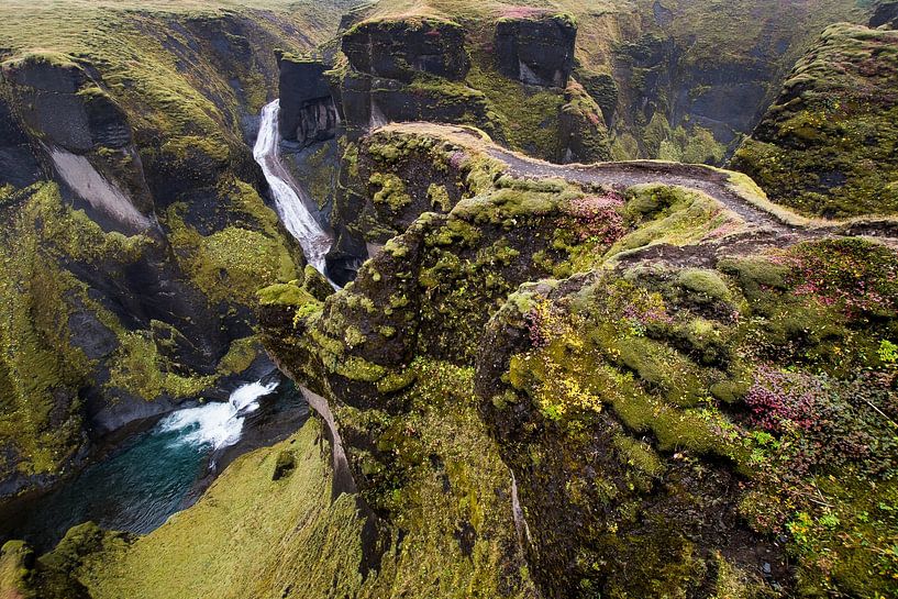 Gorge de Fjaðrárgljúfur en Islande par Danny Slijfer Natuurfotografie