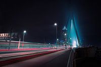 Pont Erasmus la nuit
