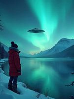 UFO at the North Pole