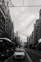 Straßenszene Madrid, Spanien