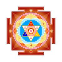 The Yantra of the Sun. The energy of light and the power of life. Yoga and Tantra meditation.