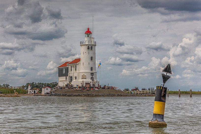 Leuchtturm "Das Pferd von Marken" von ingrid schot