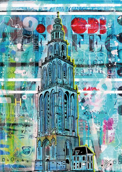 Martini-Turm Groningen moi eem von Janet Edens