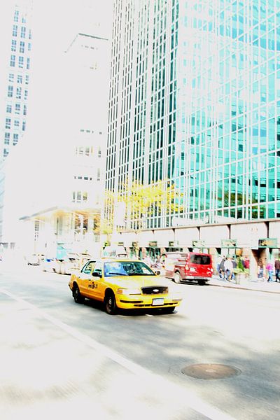 New York City cab by Pieter Boogaard