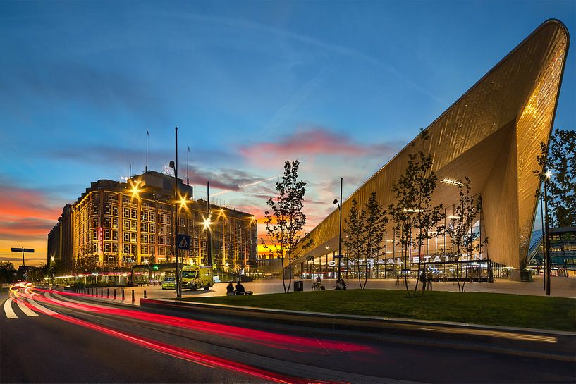 Gare centrale &amp; Groot Handelsgebouw par Prachtig Rotterdam