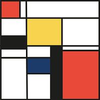 Komposition-2-Piet Mondrian