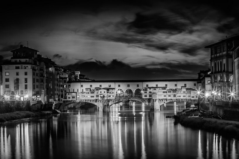 FLORENCE Ponte Vecchio at Sunset by Melanie Viola