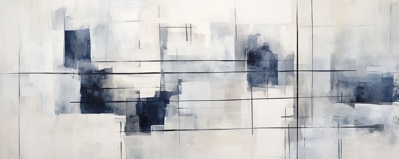 Shadows and Whispers Collide van ARTEO Schilderijen