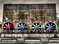 Verlassene Fabrik Deutschland HDR