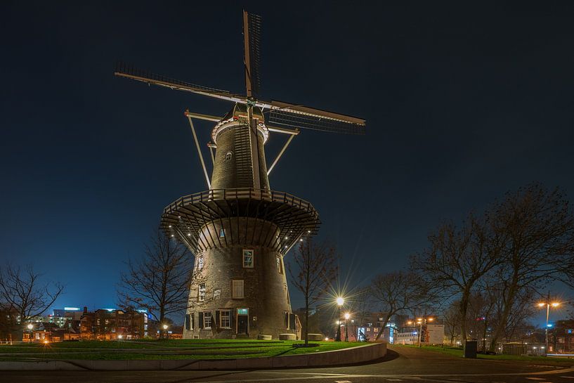 Leiden - Molen de Valk by Frank Smit Fotografie