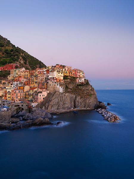 Coucher de soleil à Manarole par Thijs Friederich