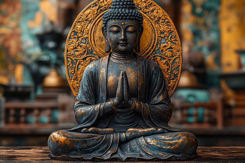 spiritual image Buddha by Egon Zitter