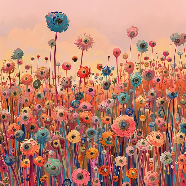 Blumenfeld von Bianca ter Riet