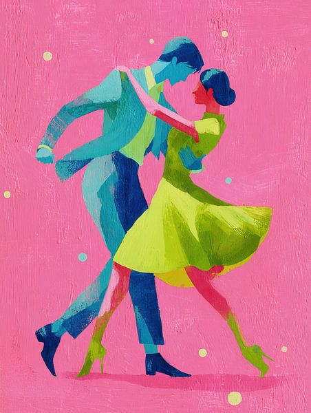 Dance Vibes by Wonderful Art