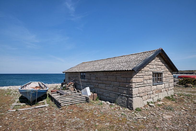 maison de pêcheur öland par Geertjan Plooijer