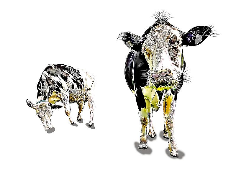 Funny cow by Peter Roder