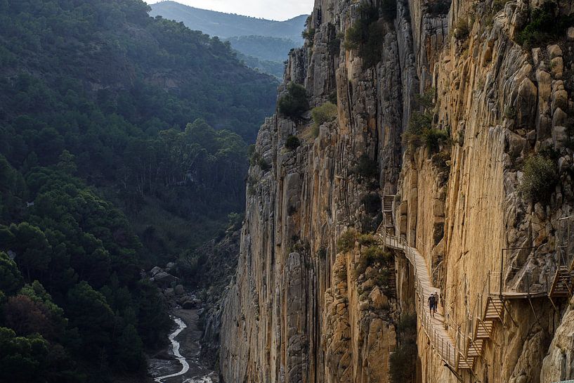 Hiking trail El Caminito del Rey, Spain. by Hennnie Keeris