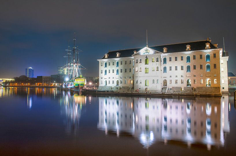 Het Scheepvaartmuseum Amsterdam par Marc Hollenberg