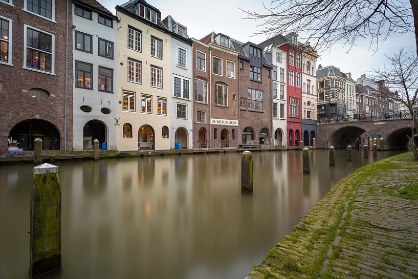 Oudegracht Utrecht Spiegeling by Thomas van Galen