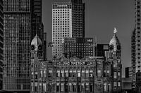 Rotterdam Hotel New York in black and white