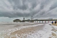 Sturm am Scheveningen Pier.