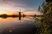 Holländische Mühle in Kinderdijk