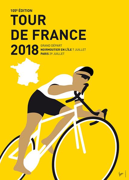 TOUR DE FRANCE 2018 par Chungkong Art