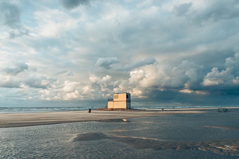 Clouds over the North Sea near Terschelling by Alex Hamstra